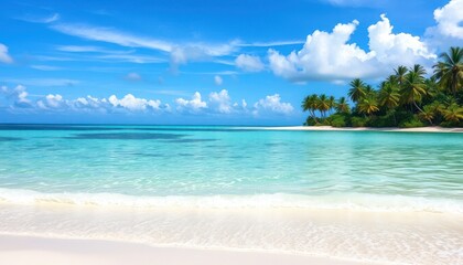 Tropical beach paradise