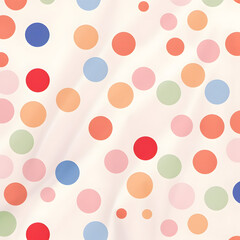 Watercolor Multicolored Circles Abstract Seamless Pattern. Hand Drawn Childish Background. Birthday party flyer template. Design element for sale banners, posters, labels, invitation cards and gift wr