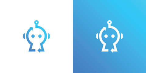 Trading Robot Logo Design