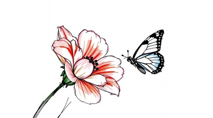 butterfly on a flower