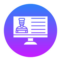 Criminal Database Icon