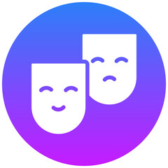 Theatre Mask Icon
