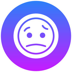 Face with Raised Eyebrow Icon