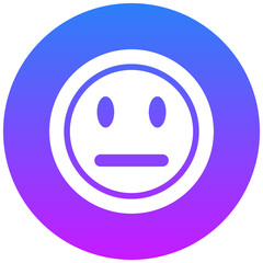 Neutral Face Icon