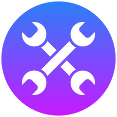 Cross Wrench Icon