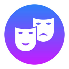 Theater Masks Icon