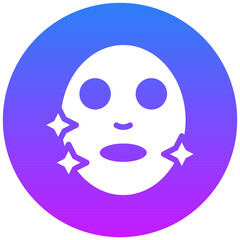 Fototapeta premium Facial Mask Icon