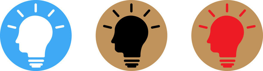 Vector icon of the creativity.