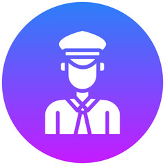 Captain Vector Icon
