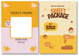 Delightful Dessert Promotion: Sweet Package Offer for Social Media Posts