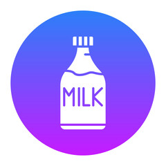Milk Bottle Icon