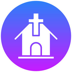 Obraz premium Church Icon