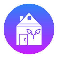 Eco House Icon