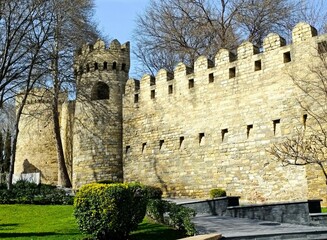 Fototapeta premium old town Baku. High quality photo