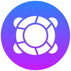 Naklejka premium Lifebuoy Icon