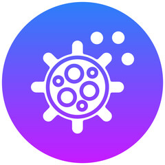 Obraz premium Cancer Cells Icon