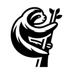 Sloth Logo Icon Symbol