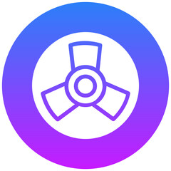 Radiation Symbol Icon