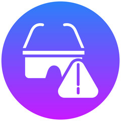 Fototapeta premium Lab Safety Icon