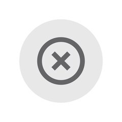 Highlight Off Outlined Icon