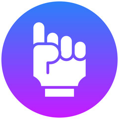Foam Hand Icon