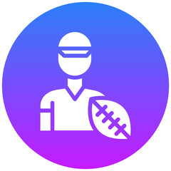Rugby Player Icon