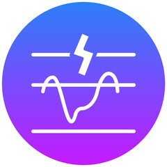 Electrical Threshold Icon