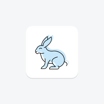 Springhare, vector, pixel perfect, illustrator file
