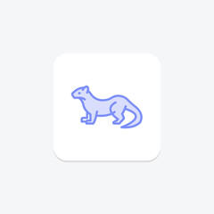 Wallaby, vector, pixel perfect, illustrator file