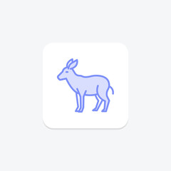 Okapi, vector, pixel perfect, illustrator file