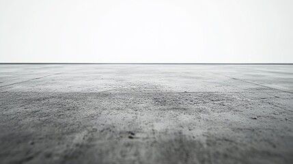 Obraz premium Clean grey concrete floor texture against white wall background gray rough image style urban space