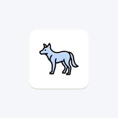 Dingo, vector, pixel perfect, illustrator file