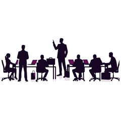 Group of people in a cafe having a meeting and enjoying coffee together