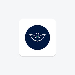 Bat, vector, pixel perfect, illustrator file