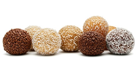 Traditional sweet from the Brazilian June festivals white. Brazilian food