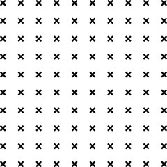 Black Cross Grid Pattern Vector Background