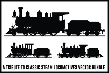 Vintage Steam Locomotive Pack
