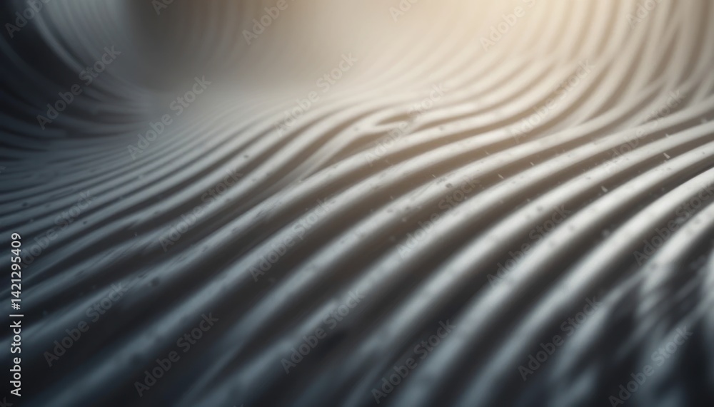 Poster flowing patterns of sand ripples desert landscape abstract photography calm environment close-up vie