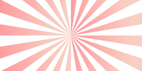 Vector sunburst and sun ray pattern texture. Comic light sunrise illustration bright sun beam starburst texture.
