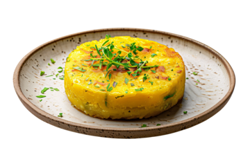 Dhokla on a plate, Indian food