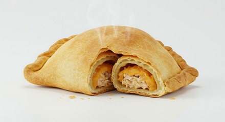 Empadinha white background. Brazilian food