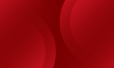 Obraz premium Abstract Red Gradient With Circular Patterns in Minimalist Design. Suit for booklet, brochure, banner, poster, website, flyer, cover, corporate, backdrop. Vector illustration