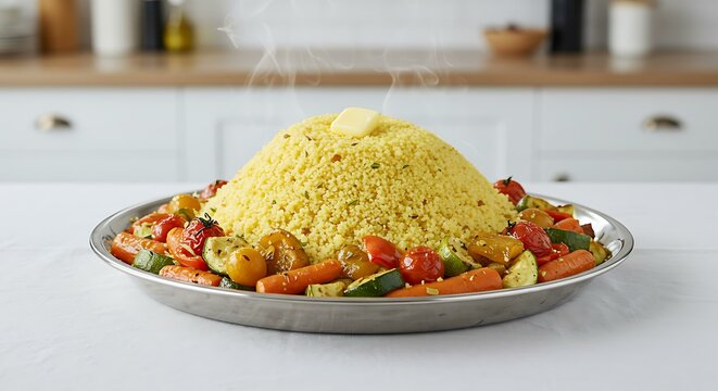 Cuscus. Brazilian food