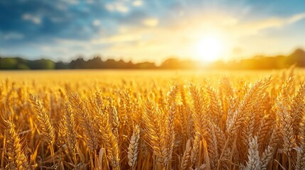 Close-up of wind turbine against a bright blue sky background with shining sun, illustrating the renewable energy revolution and the role of AI in optimizing clean power generation.