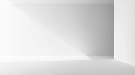 Minimalist white PowerPoint background with soft radial gradient and matte texture, corporate presentation design