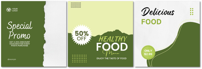 Fresh Food Promotion: Discount Vouchers, Healthy Menus, and Delicious Deals