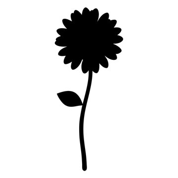 recommend clip art: dahlia flower minimalist silhouette vector - for nature graphic design projects dahlia, plant flower modern artwork.