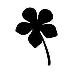 mandevilla flower minimalist silhouette vector - for nature graphic design projects mandevilla, plant flower modern artwork.