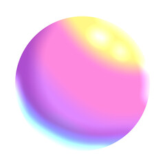 colorful glossy spheres