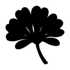 swee alyssumt flower minimalist silhouette vector - for nature graphic design projects swee alyssumt, plant flower modern artwork.